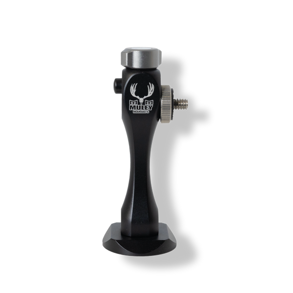 Muley Bino Adapter for mounting binoculars to a hunting tripod